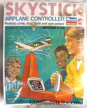 Monogram 1/1 Skystick Airplane Controller, 5901 plastic model kit